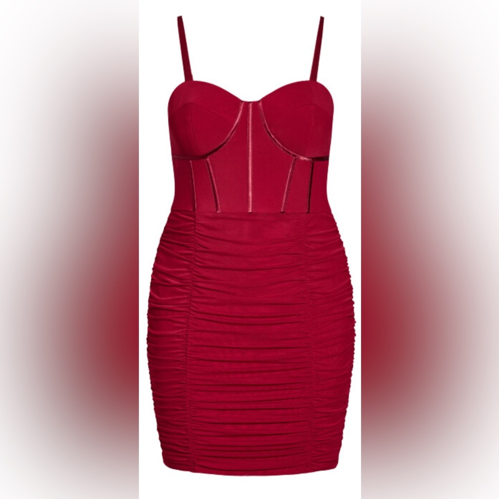 💛 2/$40 Red Corset Dress